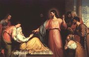 Christ healing the mother of Simon Peter - John Bridges