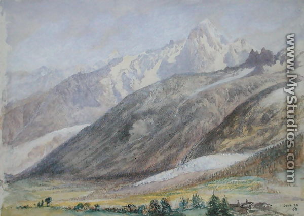 Mountain Scene, 23rd June 1858 - John Edward Brett
