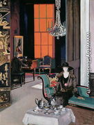 Interior - The Orange Blind, c.1928 - Francis Campbell Boileau Cadell
