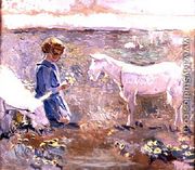 Goats Grazing - Francis Campbell Boileau Cadell