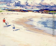 On the Shore, Iona, c.1920s - Francis Campbell Boileau Cadell