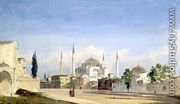 Haghia Sophia, Constantinople, 1843 - Ippolito Caffi