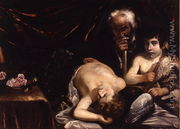 Sleeping Christ with St. John the Baptist and Zacharias, c.1630-40 - Guido Cagnacci