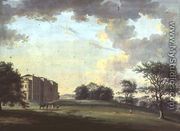 Highcliffe, near Christchurch: the Entrance Front with Horse and Carriage - Adam Callander