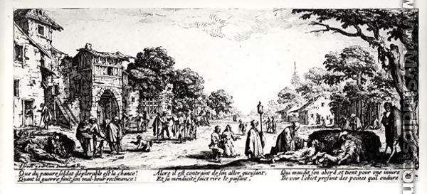 Death by the Roadside, plate 16 from 