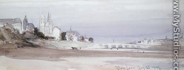 Blois on the Loire, 1856 - William Callow