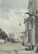 The Rue de Rivoli, near the Tuileries, Paris - William Callow