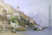 Gravedona, Lake Como, 1895 - William Callow