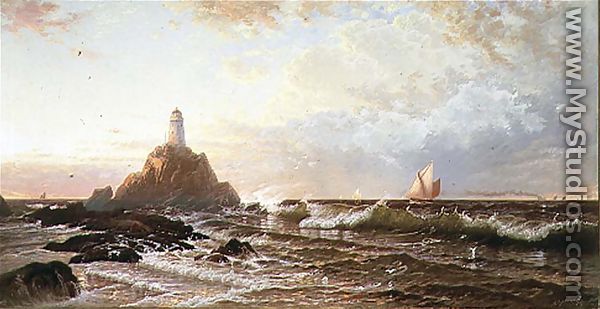 The Lighthouse - Alfred Thompson Bricher