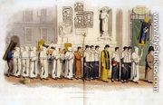 A Funeral Procession in Rome, 1820 - Richard Bridgens