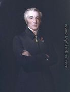 Portrait of Arthur Wellesley, 1st Duke of Wellington (1769-1852) wearing the Order of the Golden Fleece - Henry Perronet Briggs