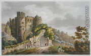 Carisbrook Castle, from 'The Isle of Wight Illustrated, in a Series of Coloured Views' - Frederick Calvert