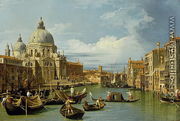 The Entrance to the Grand Canal, Venice, c.1730 - (Giovanni Antonio Canal) Canaletto