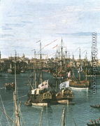 Bacino di San Marco, Venice, c.1734-40 (detail) - (Giovanni Antonio Canal) Canaletto