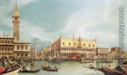 The Molo, Venice - (Giovanni Antonio Canal) Canaletto