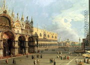 St.Mark's Square, Venice - (Giovanni Antonio Canal) Canaletto
