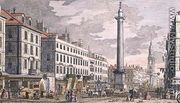 Monument erected in Memory of the Fire of London - (Giovanni Antonio Canal) Canaletto