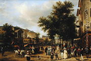 View of Boulevard Montmartre, Paris, 1830 - Guiseppe Canella