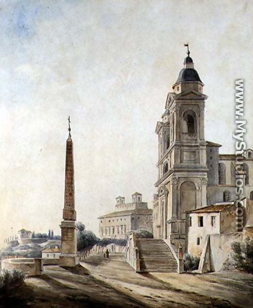 The French Academy in Rome, 1827 - Jean-Baptiste Philippe Cannissie