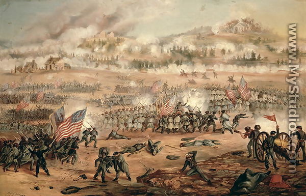 The Union attack on Marye
