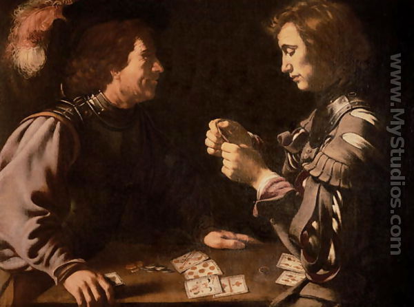The Gamblers - Follower of Caravaggio, Michelangelo