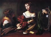 The Conversion of the Magdalen, 1597-98 - (Michelangelo) Caravaggio