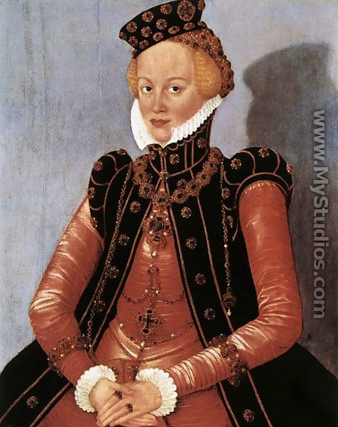 Portrait of a Woman - Lucas The Younger Cranach