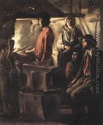 Blacksmith at His Forge - Le Nain Brothers