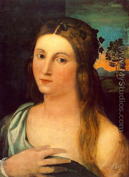 Portrait of a Young Woman - Jacopo d