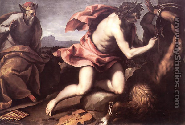 Apollo and Marsyas - Jacopo d