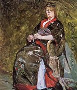 Lili Grenier in a Kimono - Henri De Toulouse-Lautrec
