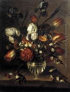 Vase of Flowers - Antonio Ponce