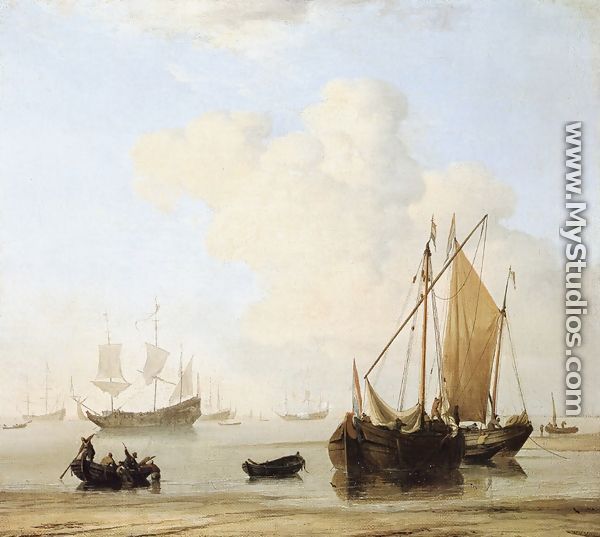 A Calm - Willem van de, the Younger Velde