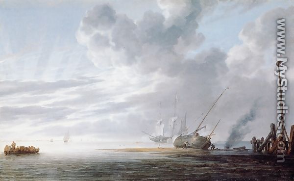 Seascape - Willem van de, the Younger Velde