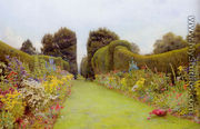 The Garden At Holme Lacey - Ernest Arthur Rowe