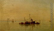 Loading The Catch On The Venetian Lagoon - Pietro Galter