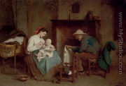 Mealtime With Grandpa - Charles Moreau