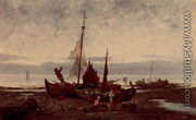 Fisherfolk On The Danish Coast - Karl Kaufmann