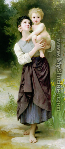 Frère et sœur (Brother and Sister) - William-Adolphe Bouguereau