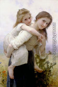 Fardeau Agreable (Not too Much to Carry) - William-Adolphe Bouguereau