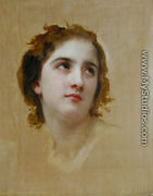 Sketch of a Young Woman [detail] - William-Adolphe Bouguereau