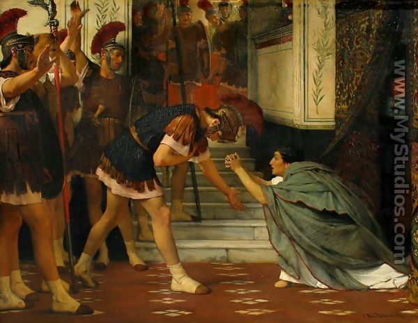 Claudius Summoned - Sir Lawrence Alma-Tadema
