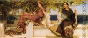 The Conversion Of Paula By Saint Jerome - Sir Lawrence Alma-Tadema