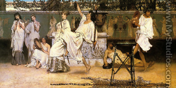 Bacchanale - Sir Lawrence Alma-Tadema