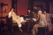 Tibullus at Delia's - Sir Lawrence Alma-Tadema