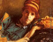Portrait Of Miss Laura Theresa Epps (Lady Alma-Tadema) - Sir Lawrence Alma-Tadema