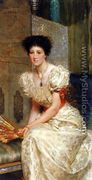 Portrait Of Mrs Charles Wyllie - Sir Lawrence Alma-Tadema