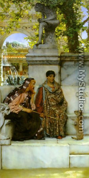 In the Time of Constantine - Sir Lawrence Alma-Tadema