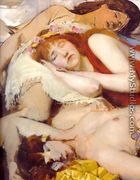Exhausted Maenides after the Dance - Sir Lawrence Alma-Tadema