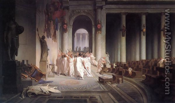 The Death of Caesar - Jean-Léon Gérôme